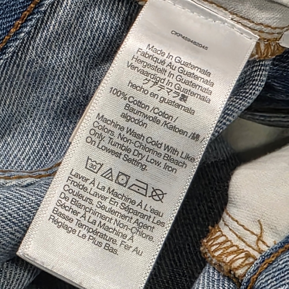 Madewell the Mom Jean Short Denim Blue Shorts Women High Rise Frayed Hem Size 29 - Picture 15 of 16